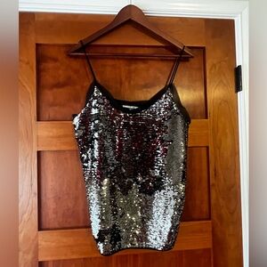 Sequin | Satin Tank • Camisole